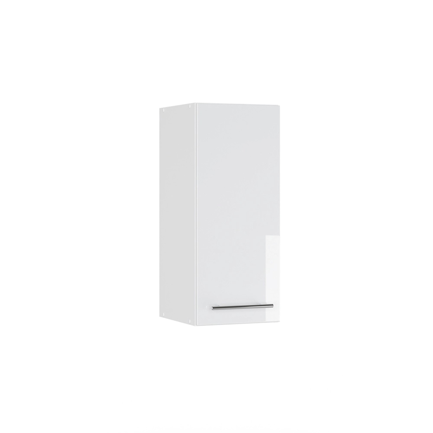 Vicco Hängeschrank Fame-Line Hängender Küchenschrank Weiß Hochglanz/Weiß 30 cm
