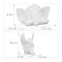 Relaxdays Grabengel 2er Set Polyresin Weiß Frostbeständig UV-Beständig 10 cm x 7,5 cm x 6 cm 6 cm x 12,5 cm x 7,5 cm 0,1 kg_4
