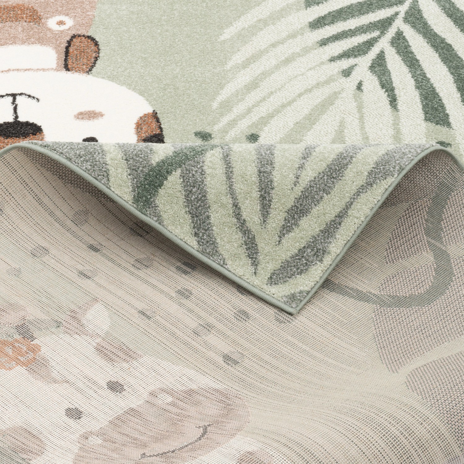 Kinderteppich Mit Tiermustern | Super Soft & Strapazierfähig | Pflegeleicht Für Kinderzimmer