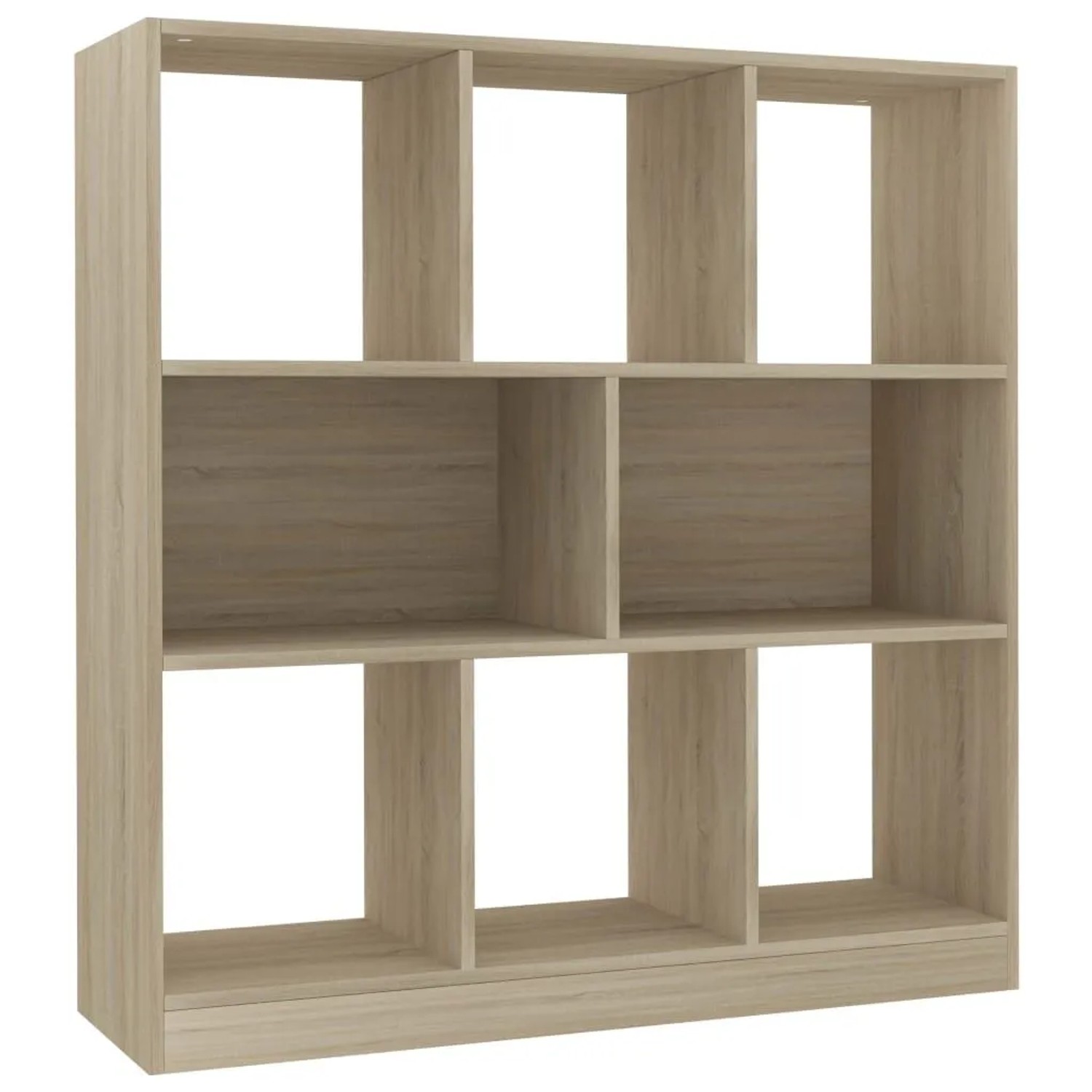 vidaXL Bücherregal Sonoma-Eiche 97,5x29,5x100 cm Holzwerkstoff 800174 günstig online kaufen
