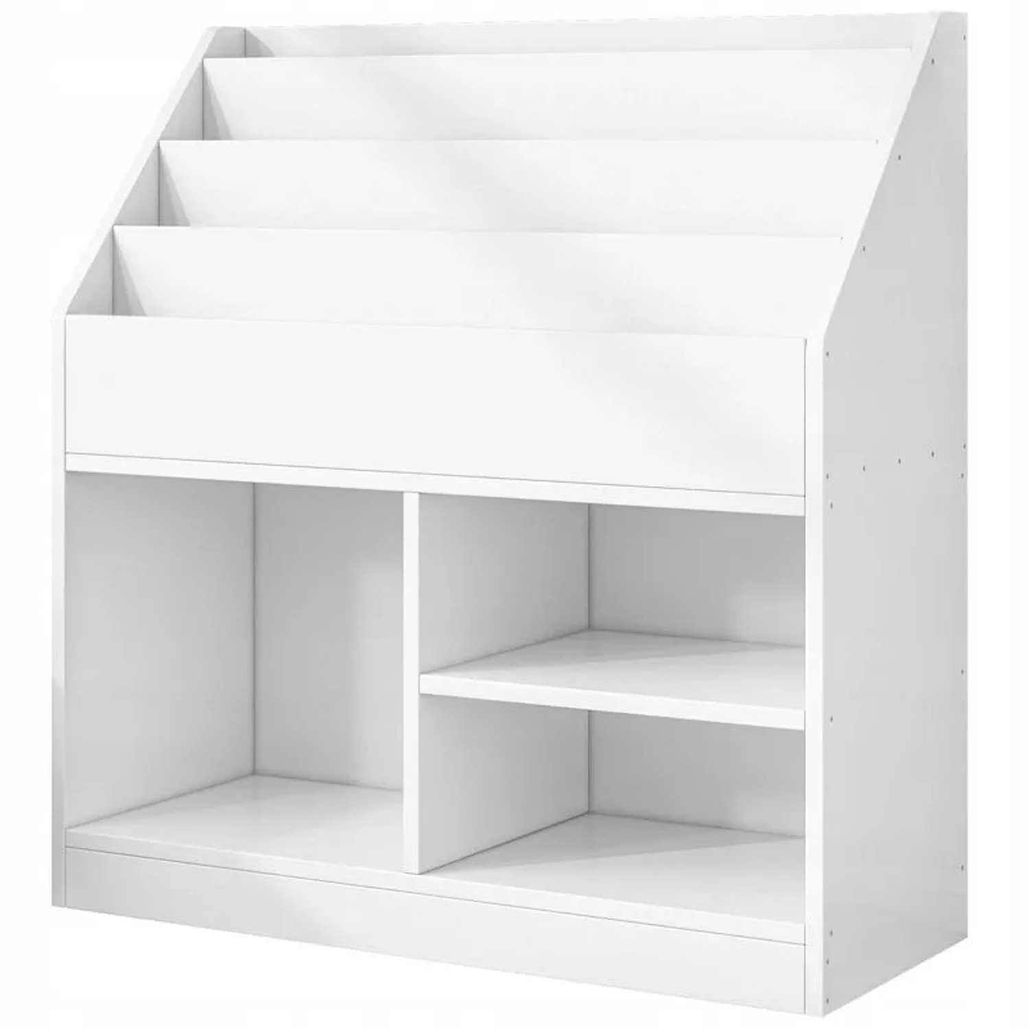 Rebiko Bücherregal Zeitungsregal Für Kinder Spielzeugschrank Standregal Bücherregal