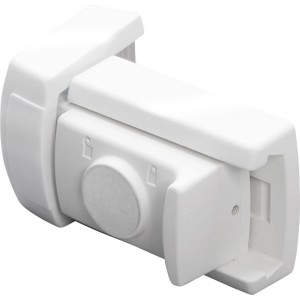 Burg-Wächter Winsafe WR 60, weißer Fenster- und Türriegel aus Stahl für erhöhte Sicherheit.