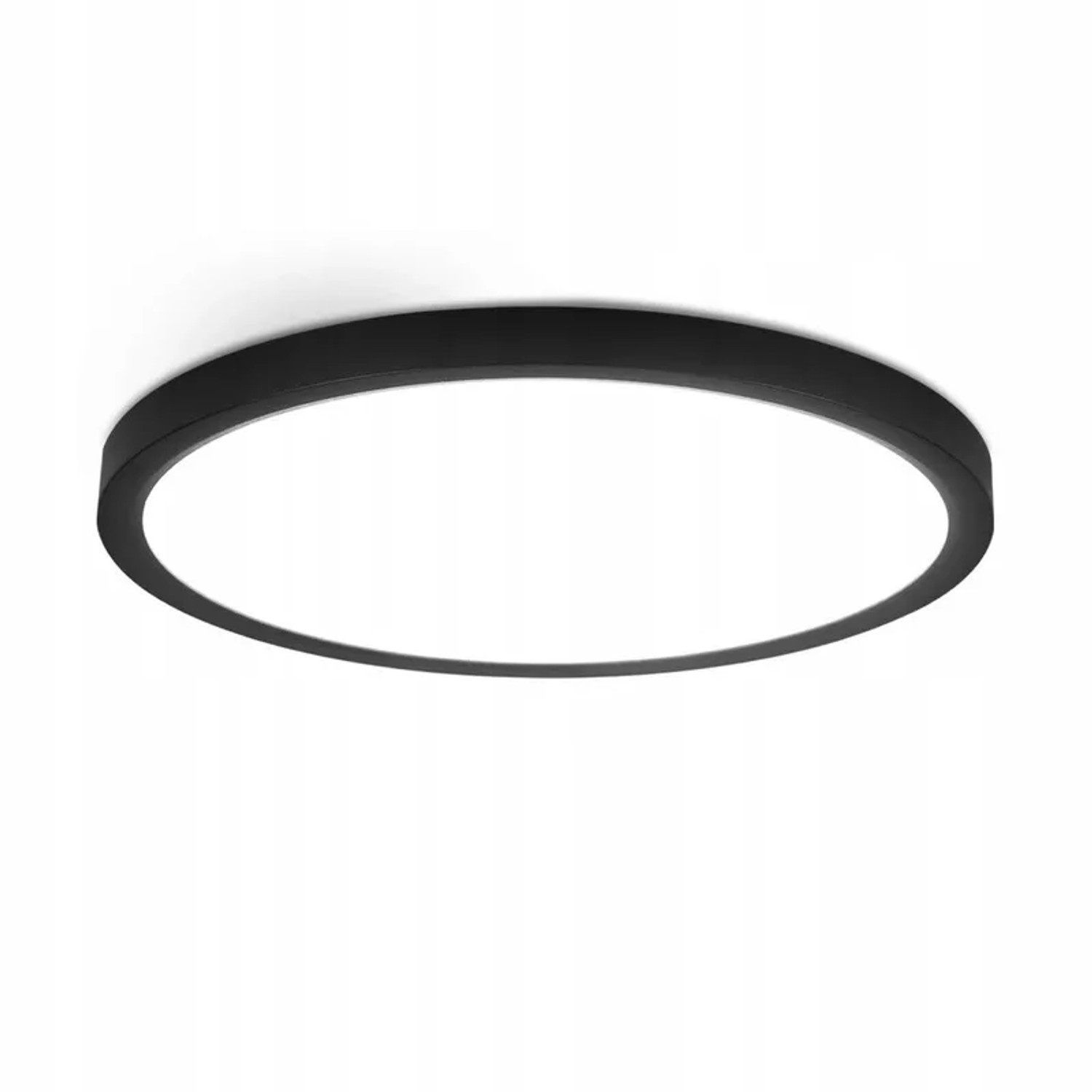 NETTLIFE LED Deckenleuchte aus Kunststoff L30cmSchwarz-3