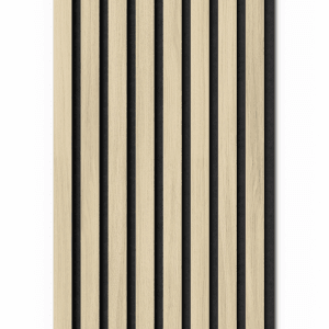 Denpanels Akustikpaneel ACU-Line Melamin Filz, 240 cm, Eiche Hell für verbesserte Raumakustik.