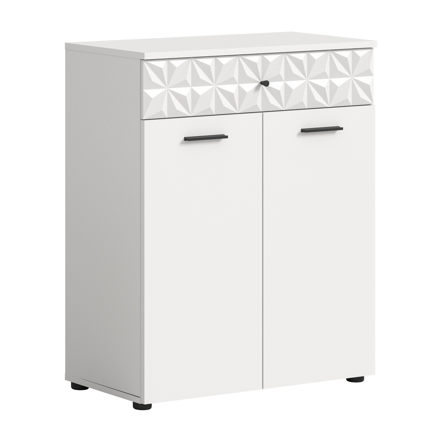 Standschrank Prisma Weiß 85 cm x 70 cm x 34 cm günstig online kaufen