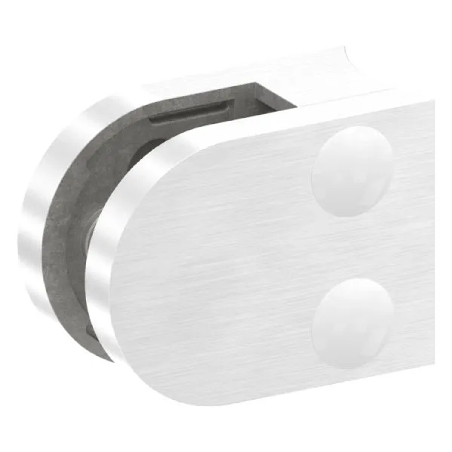 FeNau Glasklemme 50x40x26 mm AbZ Für Anschluss Ø 60,3 mm V4A