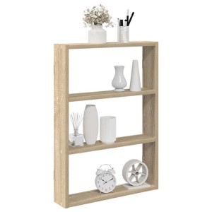 vidaXL Wandregal Sonoma-Eiche 43x9x60 cm Holzwerkstoff 860051