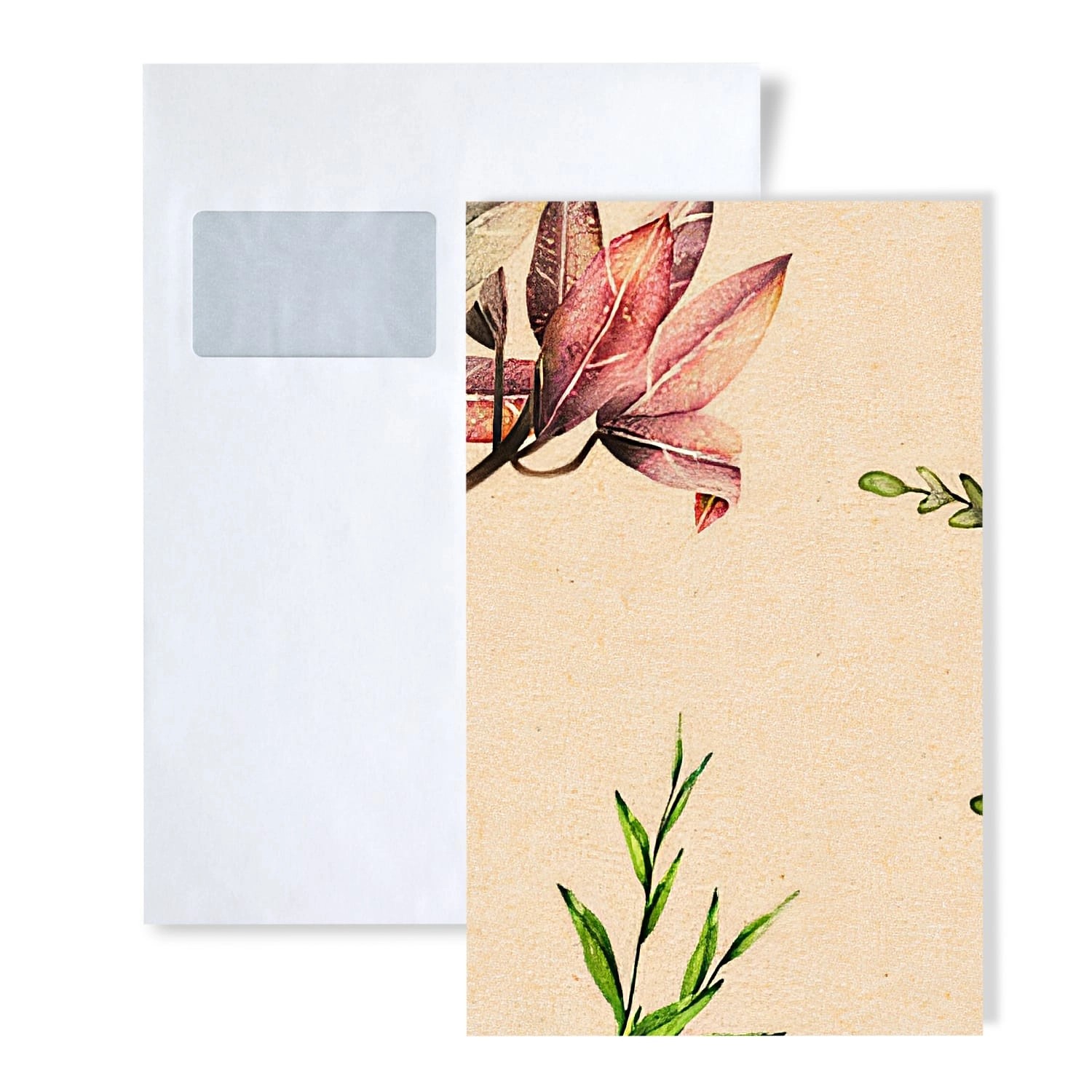 PROFHOME 1 MUSTERSTÜCK S-382771-GU DIN A4 MUSTER der Floralen Tapete günstig online kaufen