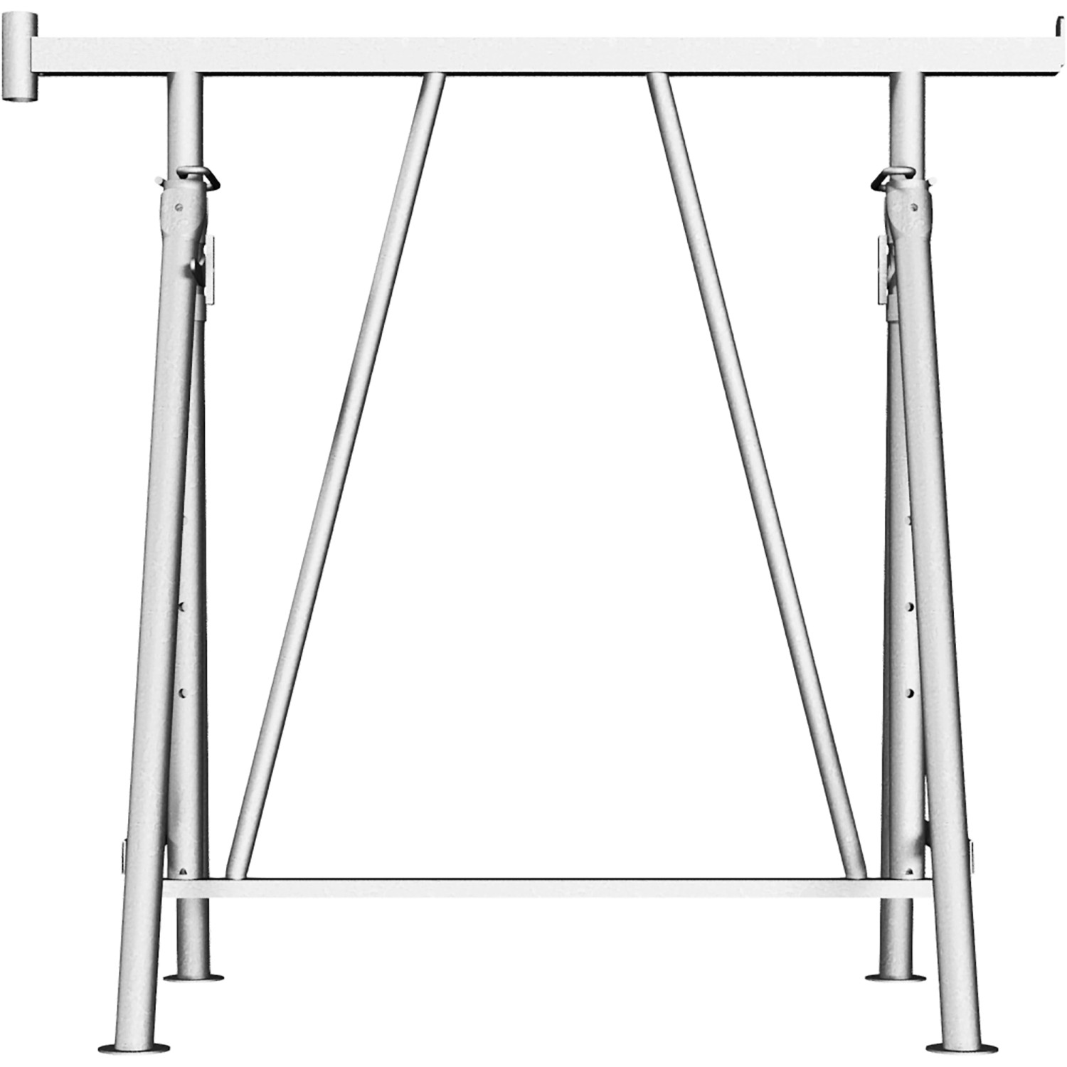 Schake Faltgerüstbock Compact S, 1,2 m x 1,75 m, feuerverzinkt, für Bauarbeiten.