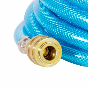 Güde Druckluftschlauch, 13 mm, 10 m, mit Schnellkupplung. Zubehör für Kompressoren.