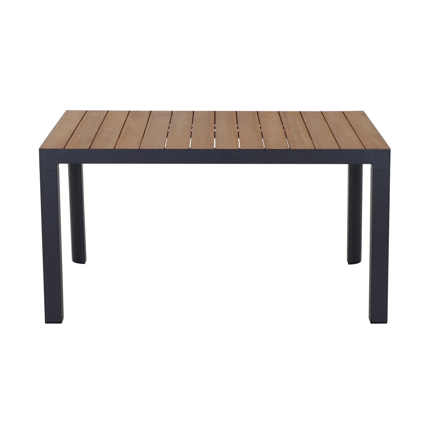 Rechteckiger Siena Garden Gartentisch Silva aus Teakholz, 90x140 cm.