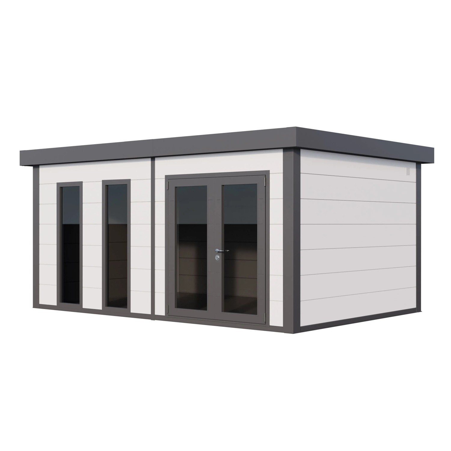 Gerätehaus Luminato 5436+ Weiß 538 cm x 358 cm günstig online kaufen