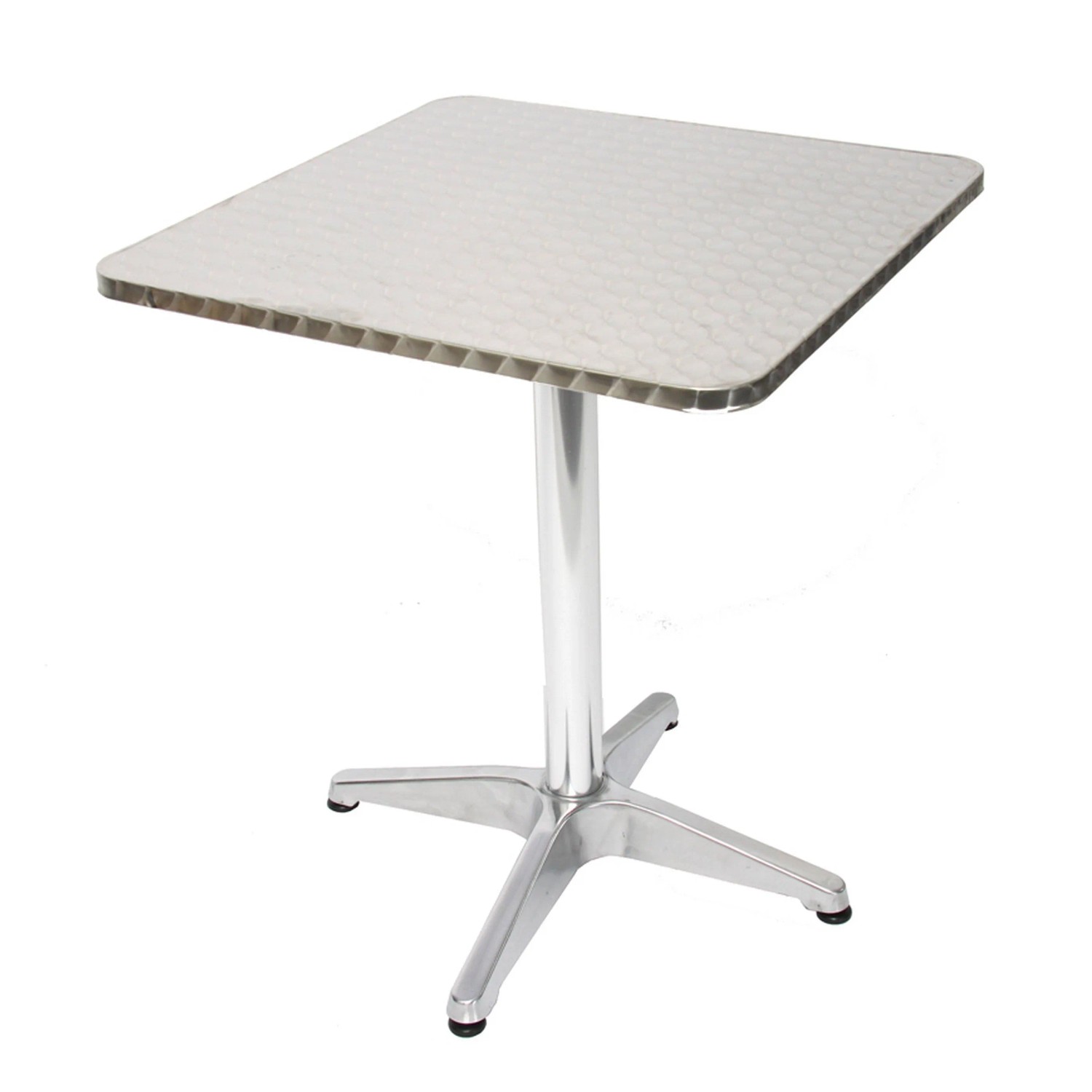 Chefgastro Alu-Bistrotisch Gartentisch M28 HxBxT 70x60x60 cm 60cm Rechtecki günstig online kaufen