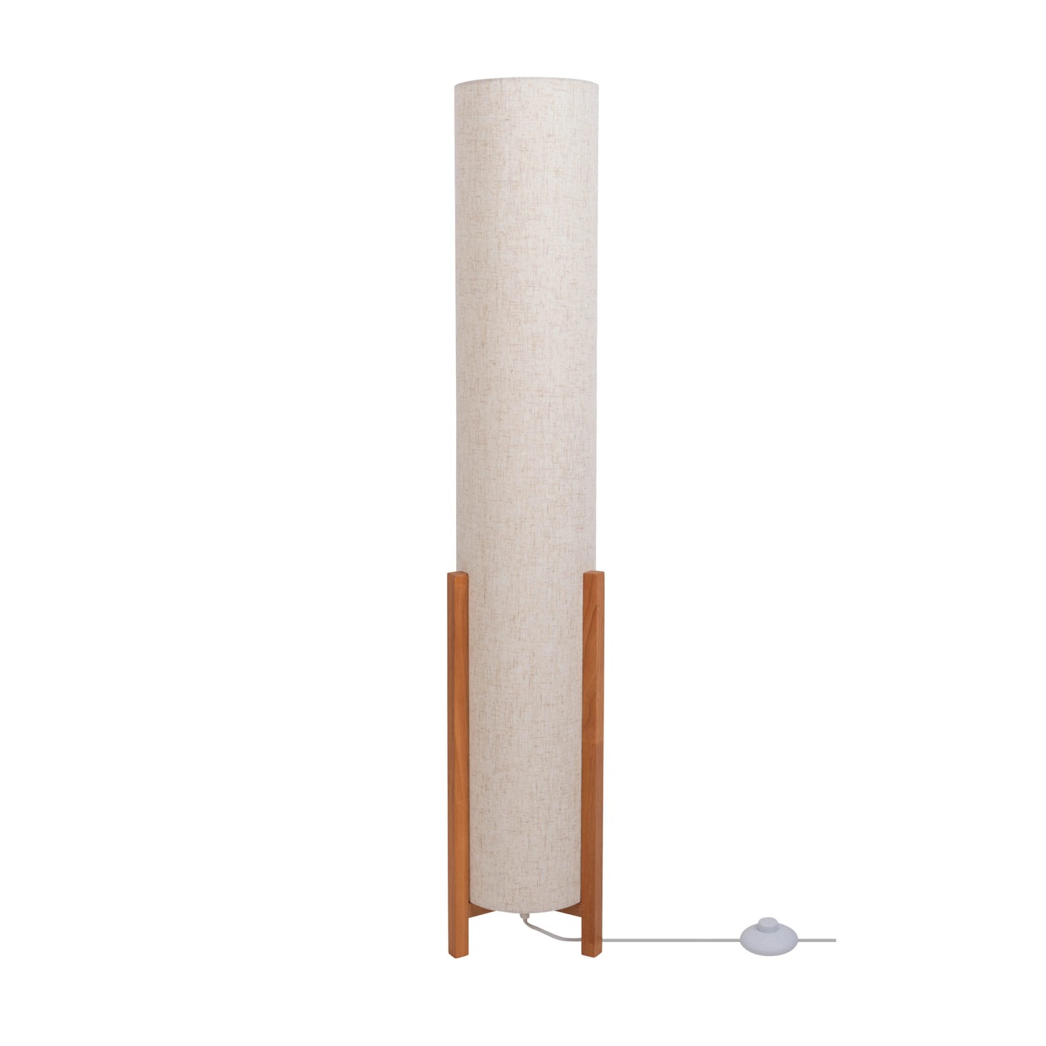 Näve Leinen-Stehleuchte Matilda Natur Ø 110 cm x 20 cm günstig online kaufen
