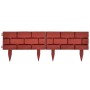 vidaXL Rasenkanten 11 Stk Backstein-Design 141257_5