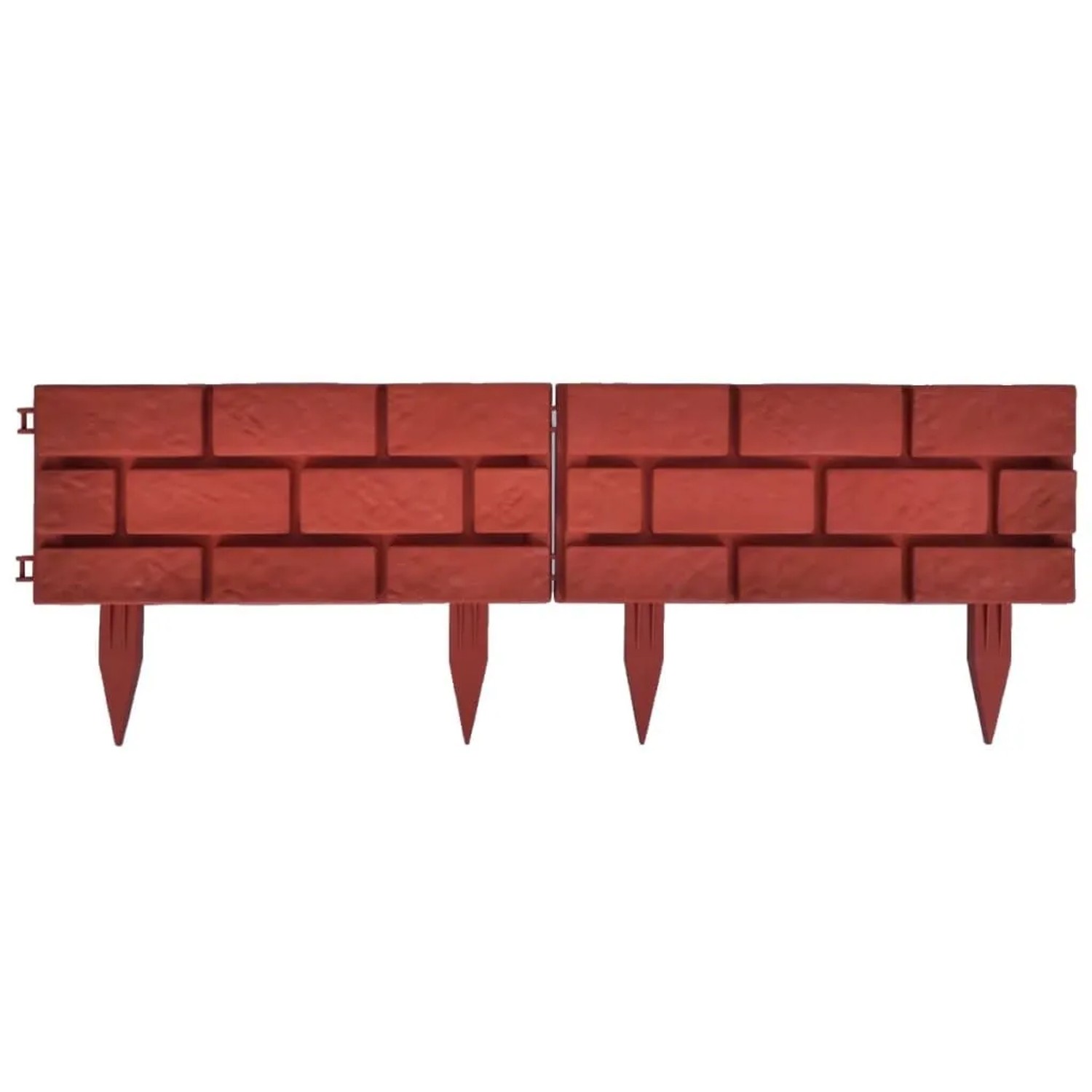 vidaXL Rasenkanten 11 Stk Backstein-Design 141257_5