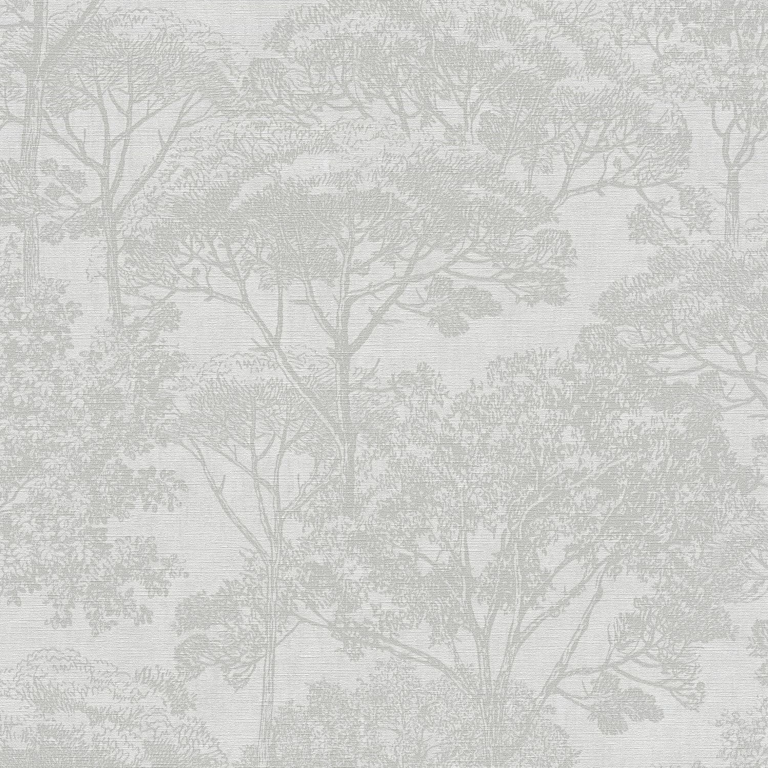 PROFHOME 380234-GU Natur Tapete Toile De Jouy Matt Beige Creme 0,53 m x 10, günstig online kaufen