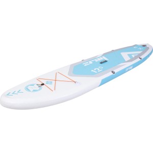 ZRAY Stand Up Paddle Board X3, blau-weiß, mit Zubehör. Ideal für Wassersport und lange Touren.