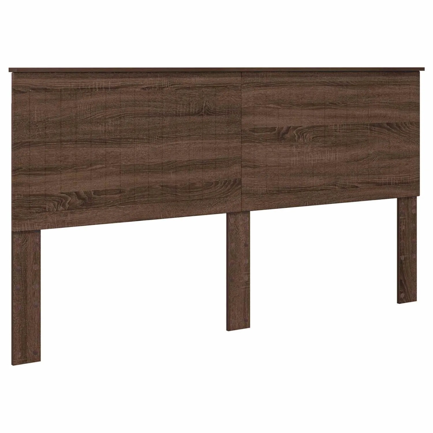 vidaXL Kopfteil mit Kopfteil Braun Eichen-Optik 180 cm Holzwerkstoff 887733