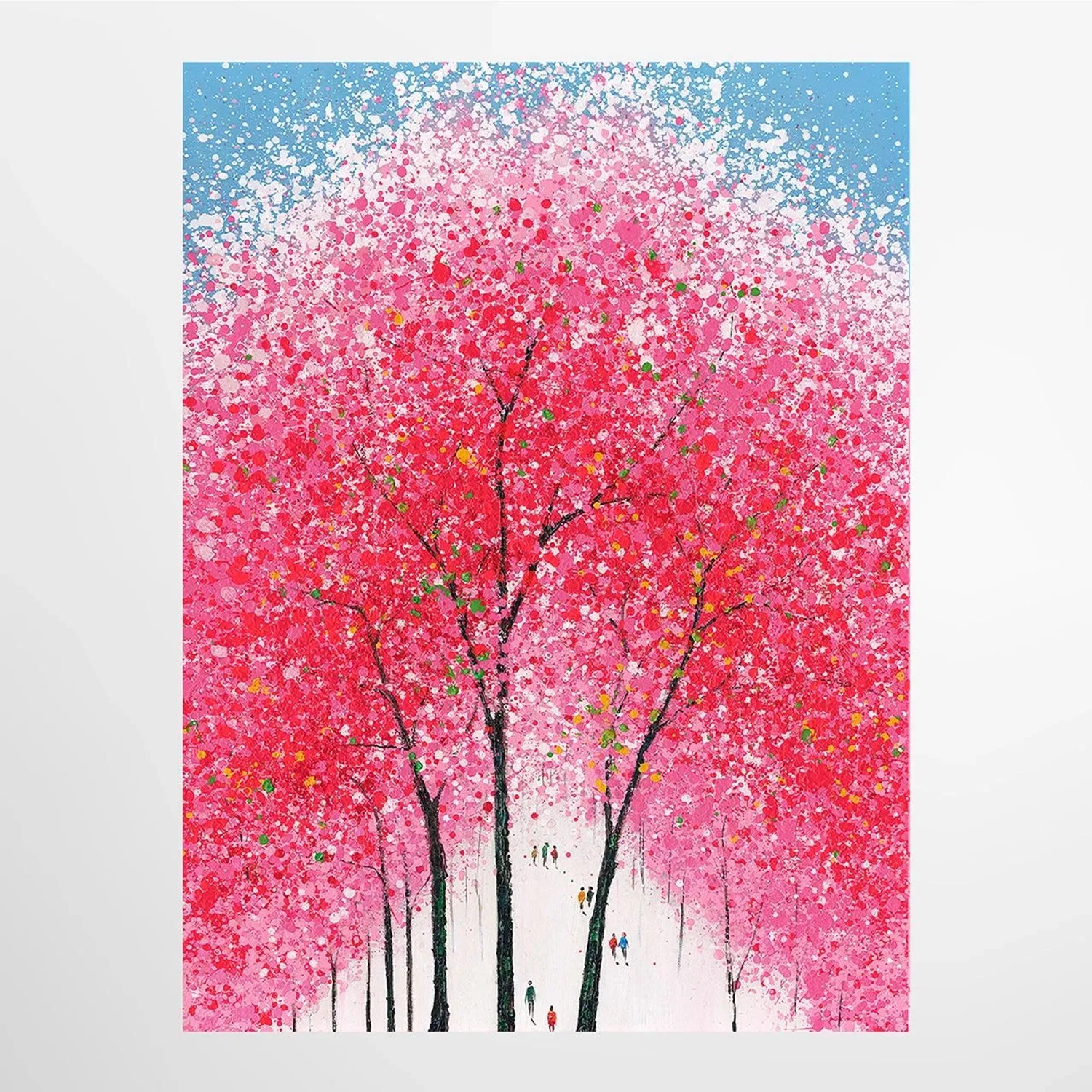 ArtUniverse Leinwandbild Cherry Blossom Glow 90 x 120 cm