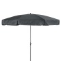 Doppler Balkonschirm Sunline, Ø 200 cm, anthrazit, mit Knickfunktion für optimale Beschattung.