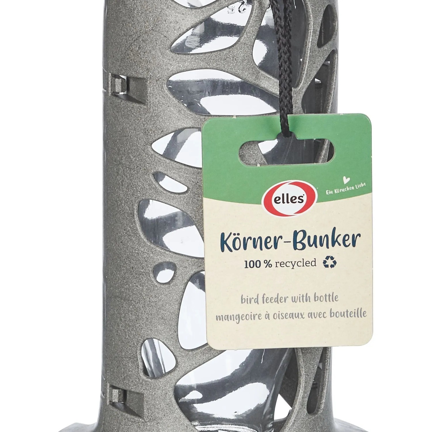 Elles Vogelfutterspender Körner-Kammer Ø 13 cm x 25 cm