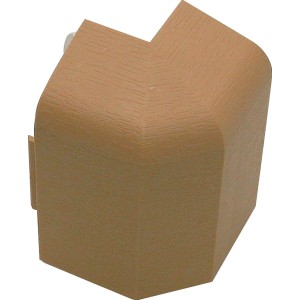 Wiroflex Außenecke für Sockelleisten in Buche, einfache Montage.