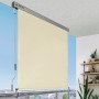 Beige Sol Royal Senkrechtmarkise MS5 (1,6x2,5m) mit Handkurbel für Balkon & Terrasse.