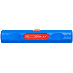 WEICON Coax-Stripper No.2, blau/rot, zum Abisolieren von Koaxialkabeln.