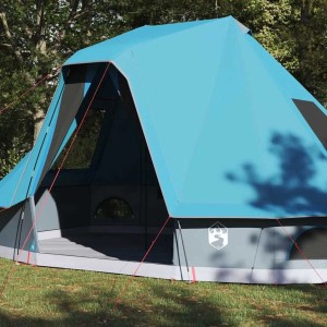 vidaXL Familien-Tipi-Zelt mit Dach Blau 466 x 310 x 240 cm 42000958