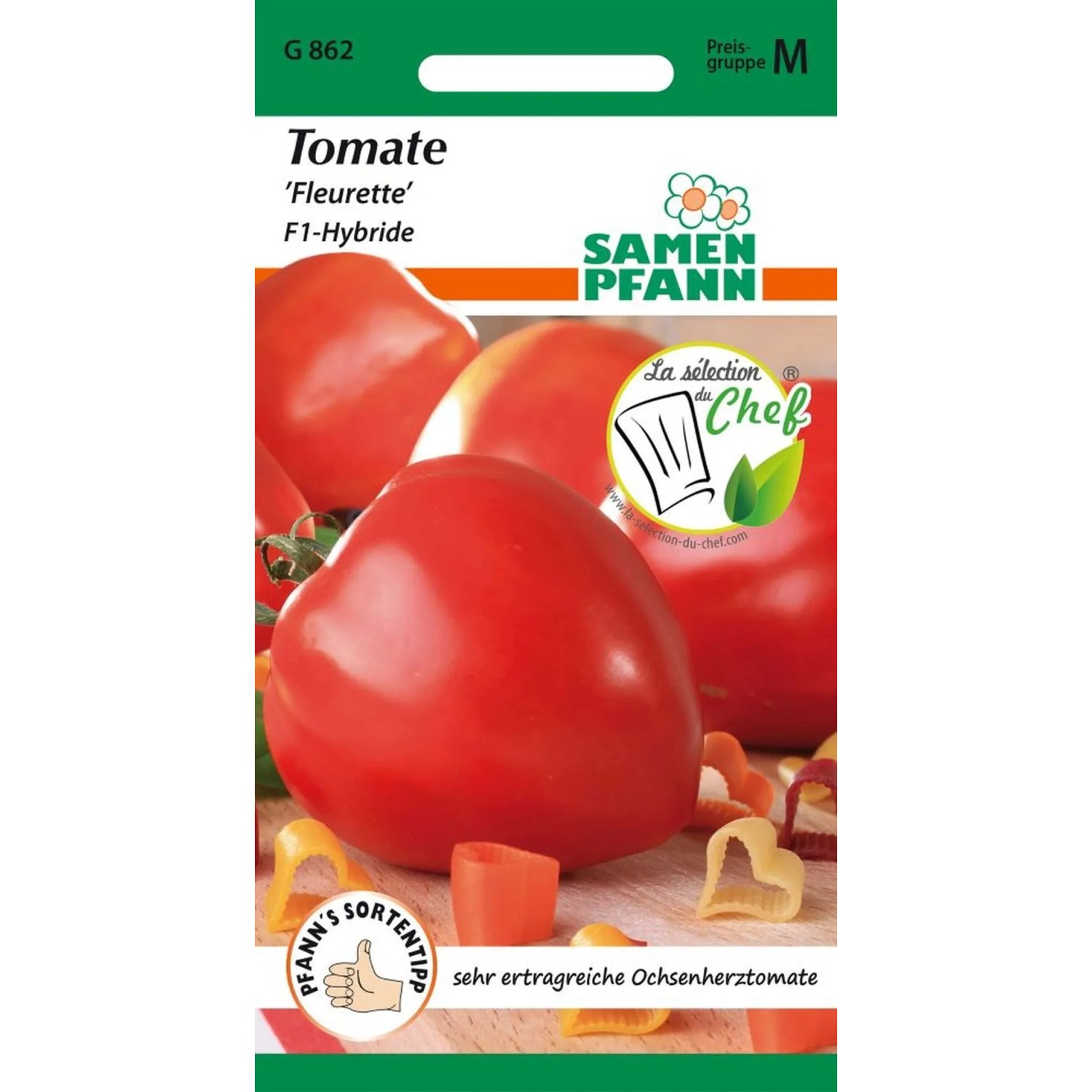 SAMEN PFANN Tomate Fleurette F1 Ochsenherztomate