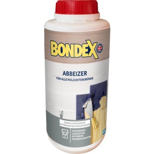 Bondex Abbeizer Farblos 0,75l: Löst Altanstriche von Holz schnell und einfach.
