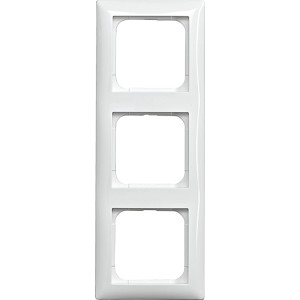 Busch-Jaeger Abdeckrahmen 3-fach Balance SI Alpinweiß für Schalter und Steckdosen.