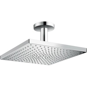 Hansgrohe Raindance E Kopfbrause, 300mm, Chrom mit Deckenanschluss.