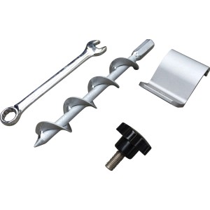 EXIT Scala Erdanker Set (2 Stück) für Fußballtore auf Naturgras, inklusive Werkzeug.