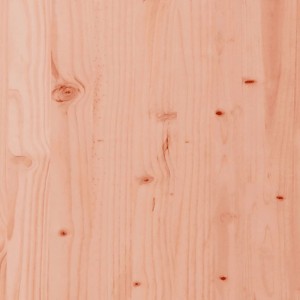 Detailaufnahme von Douglasienholz für vidaXL Gartenmöbel. Holzmaserung und Astlöcher sichtbar.