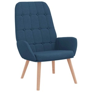 vidaXL Relaxsessel Blau Stoff 4102646