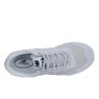 Grauer New Balance 515 SR Berufsschuh für Damen, Größe 37, von oben.