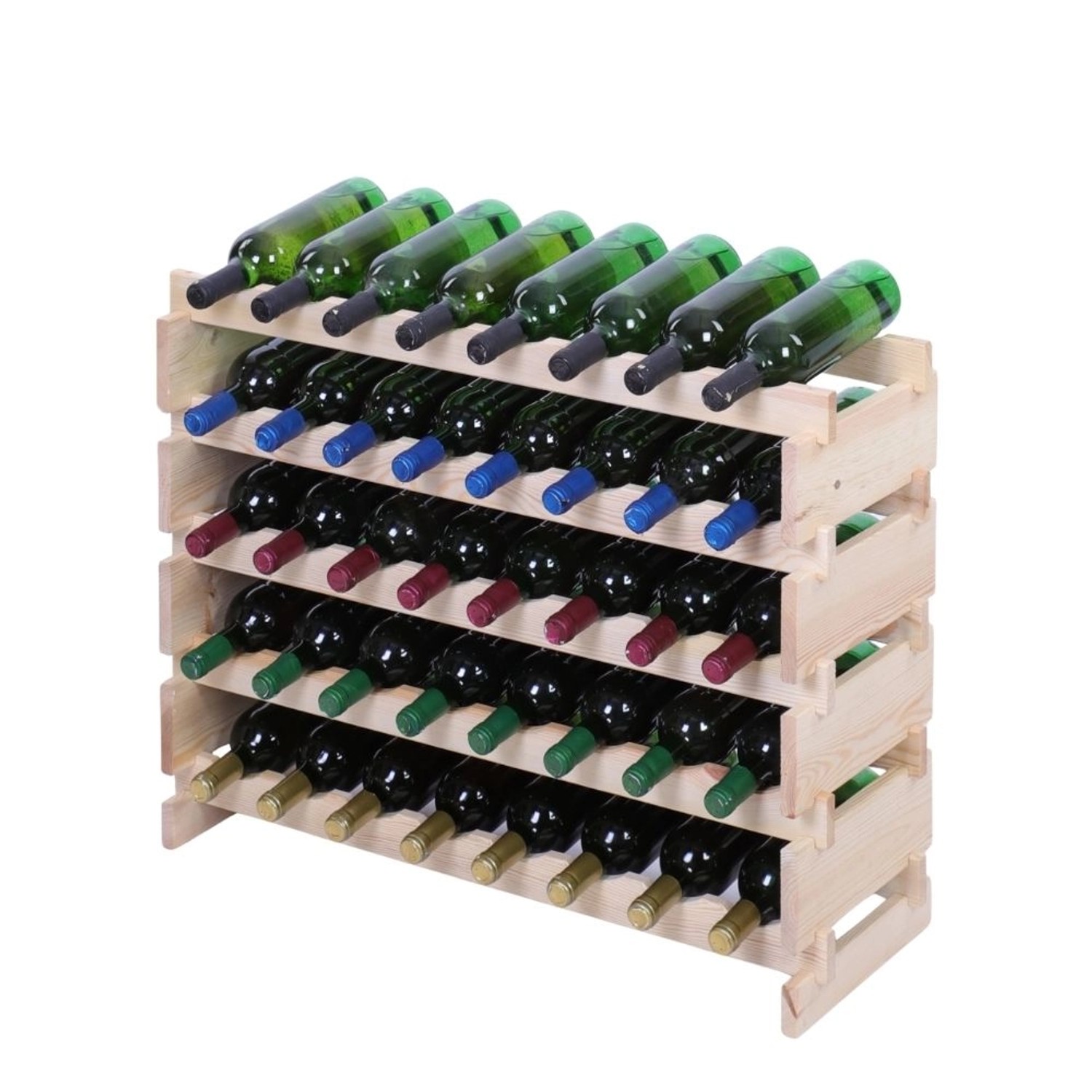 PROREGAL Weinregal VINOTECA FLEX PRO HxBxT 65x84x28cm 40 Flaschen Auf 5 Ebe günstig online kaufen