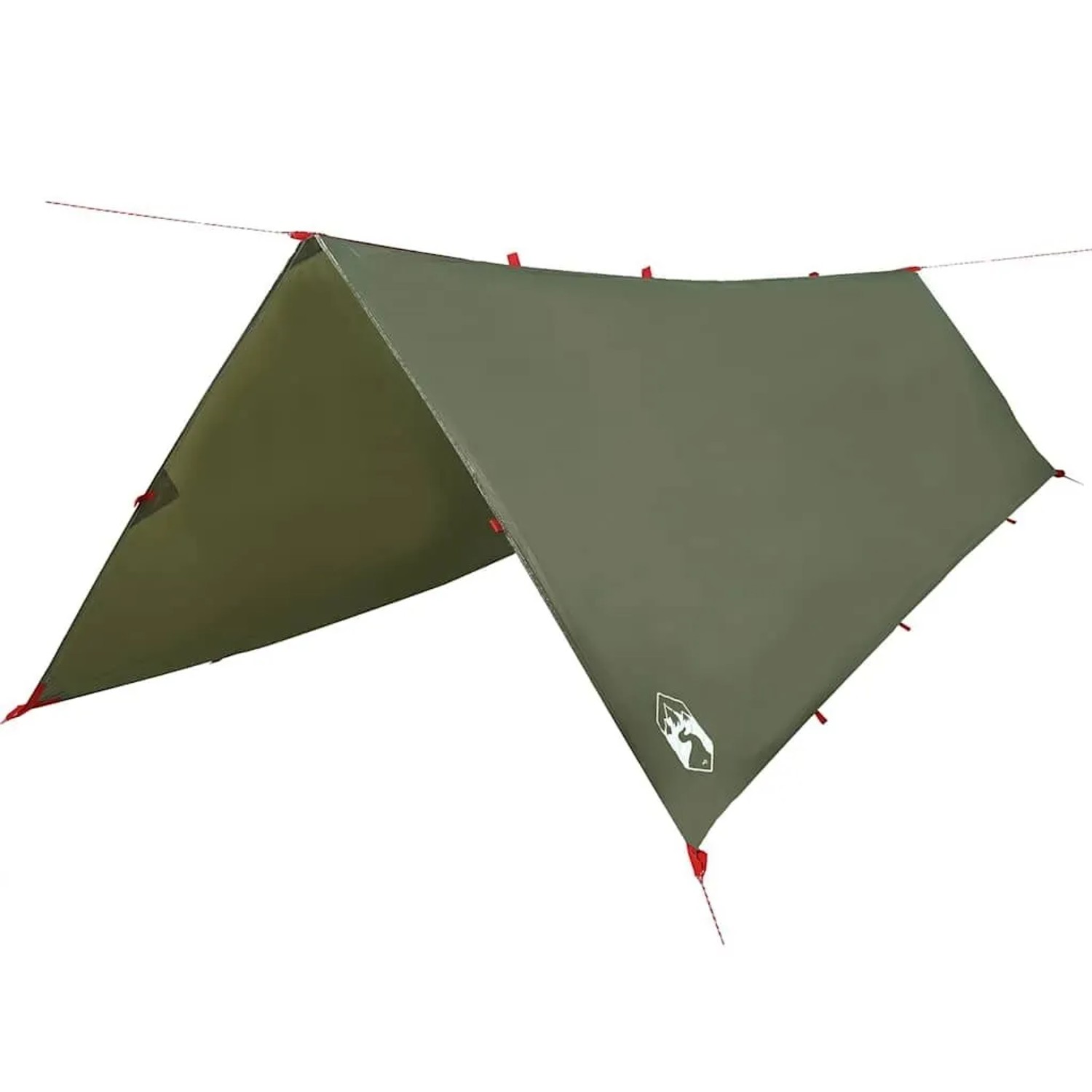 vidaXL Tarp Olivgrün 506x306 cm Wasserdicht 4009600