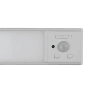 LUXULA LED Unterbauleuchte Akku, dimmbar, mit Bewegungsmelder, silber, 20cm.