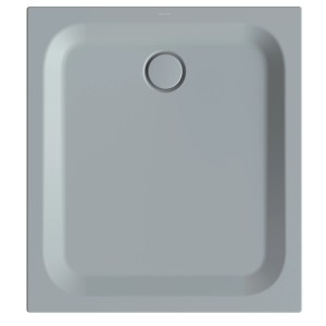 Rechteckige Bette Duschwanne Steel, 100x90 cm, in Quartz. Ideal für moderne Bäder.