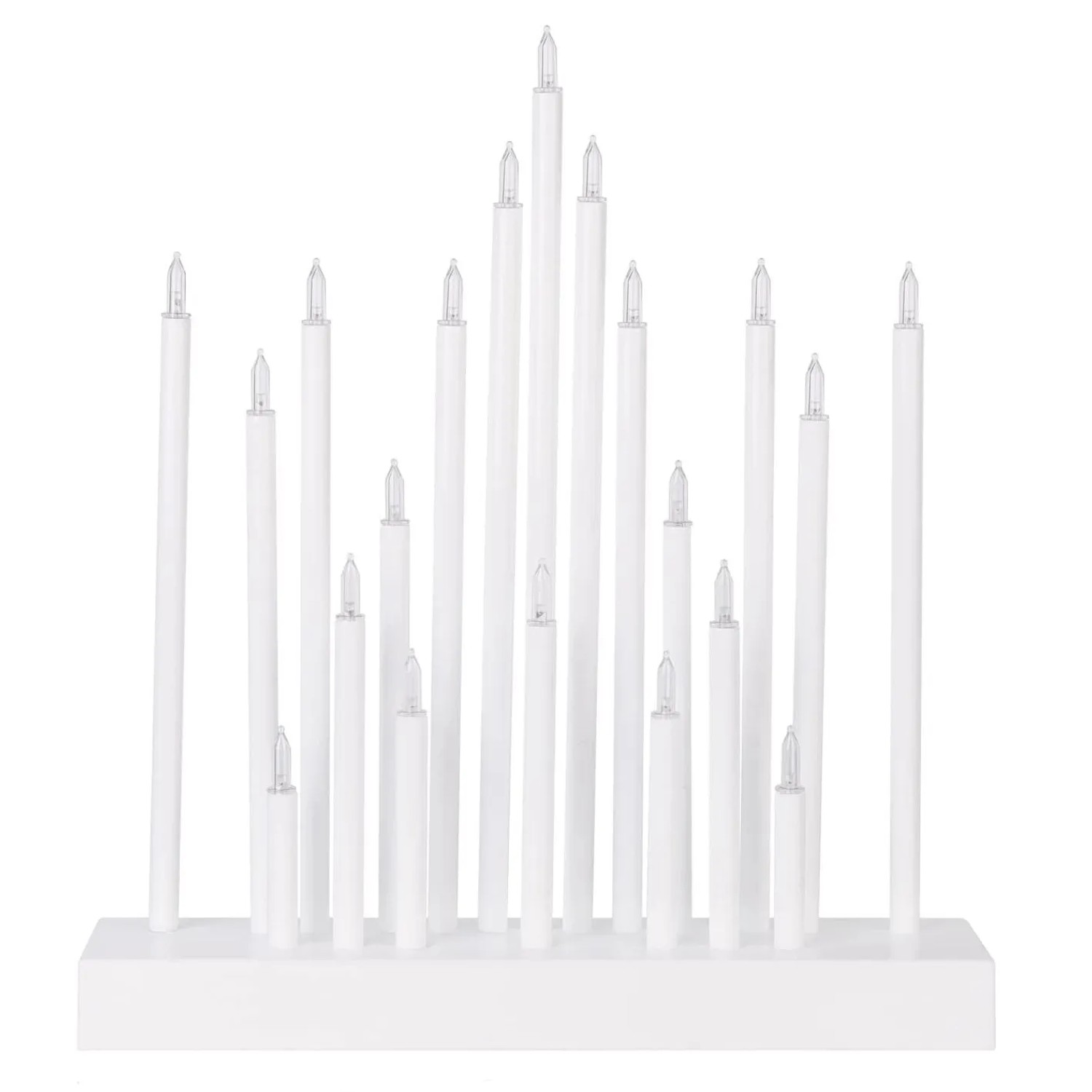 SALCAR LED Adventsleuchter Stern Lichterbogen Weiß