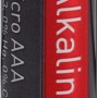 Rote Alkaline Batterie AAA für Geräte wie Fernbedienungen und Uhren.