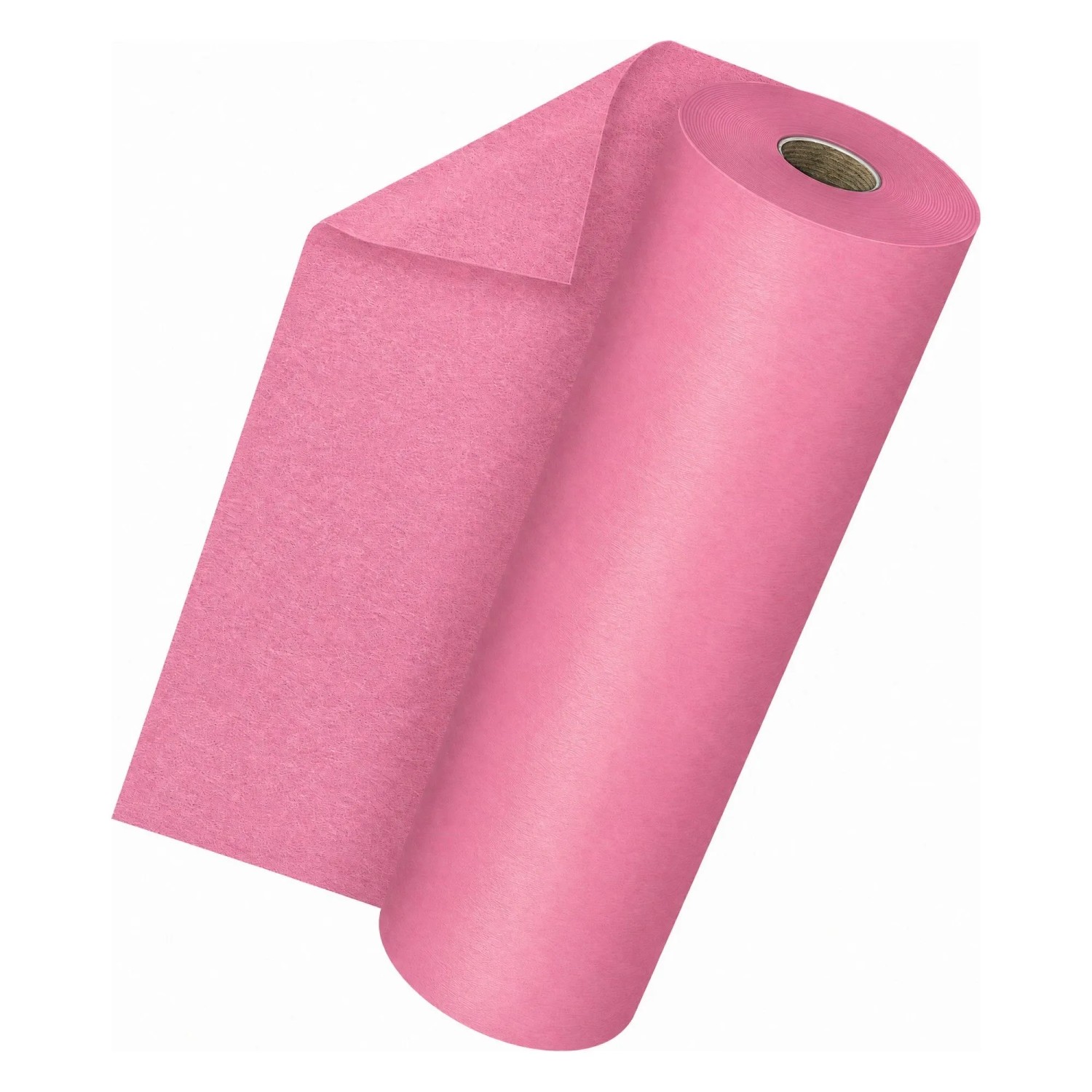 KESSER Vlies Tischläufer Wasserabweisend Abwaschbar 30 cm x 25 m Rosa