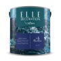 ELLE DECORATION by Crown Wandfarbe Into The Blue, 2,5L Dose. Matte, blaue Innenfarbe.