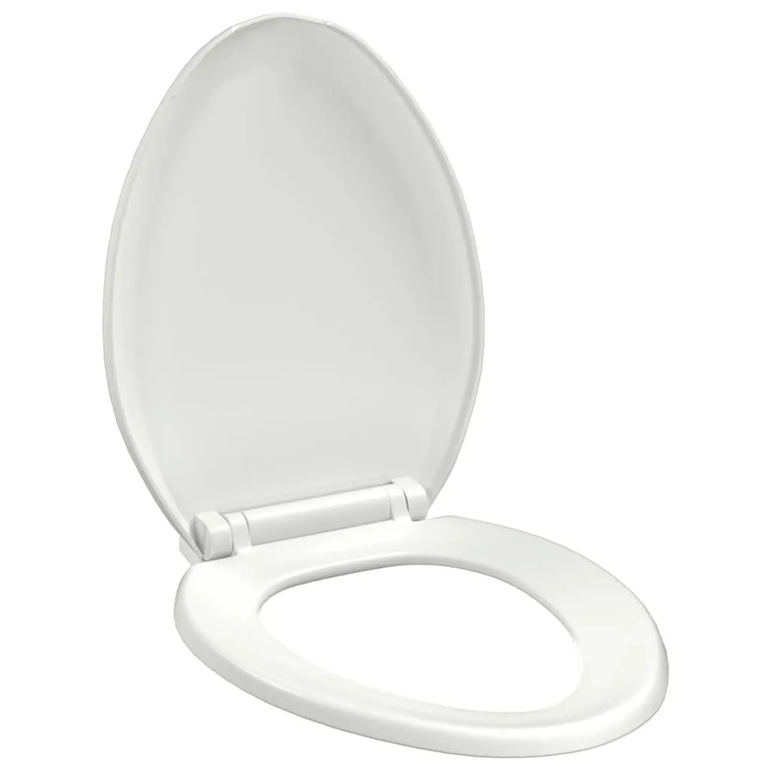 vidaXL Toilettensitz mit Absenkautomatik und Quick-Release-Design Weiß 145019