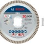 Bosch X-Lock Diamanttrennscheibe 125 mm für Winkelschleifer. Saubere Schnitte in Keramik, Porzellan, Feinsteinzeug.