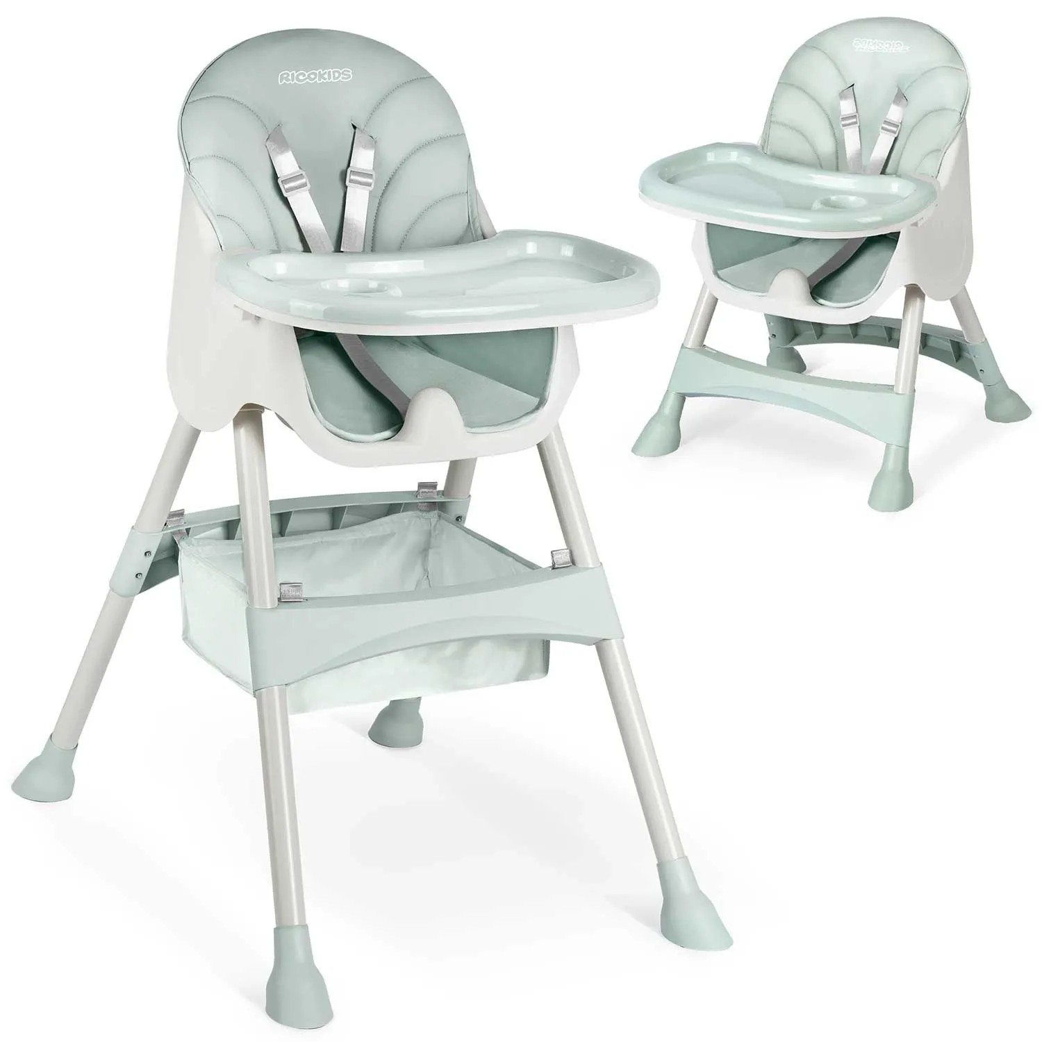 Ricokids Milo Hochstuhl Mit Tisch Grün