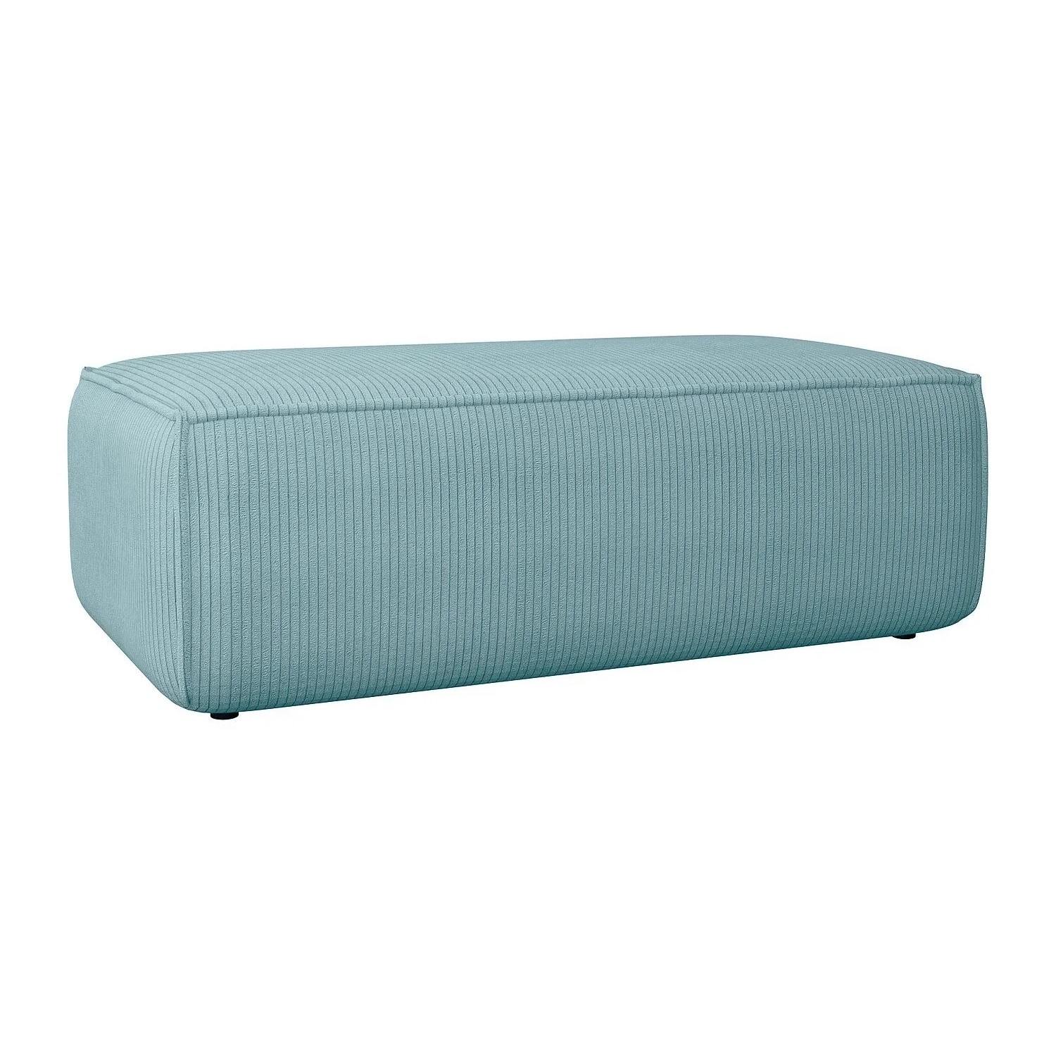 Vente-unique Sitzhocker Amelia Türkisblau 102 cm